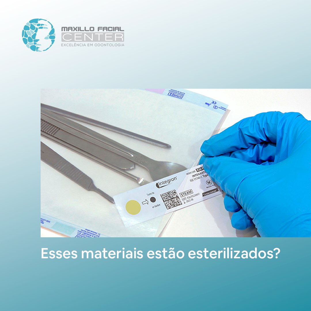 Esses materiais estão esterilizados?