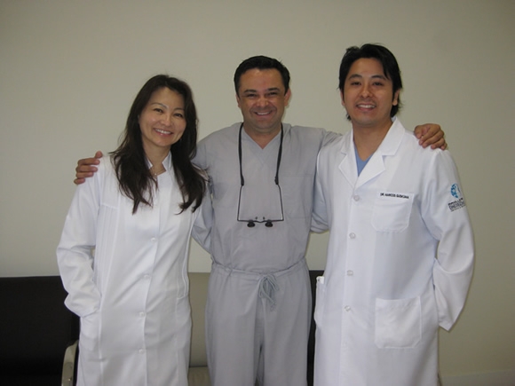 Dentista americano vem fazer curso sobre implantes com Dr. Marcos Guskuma