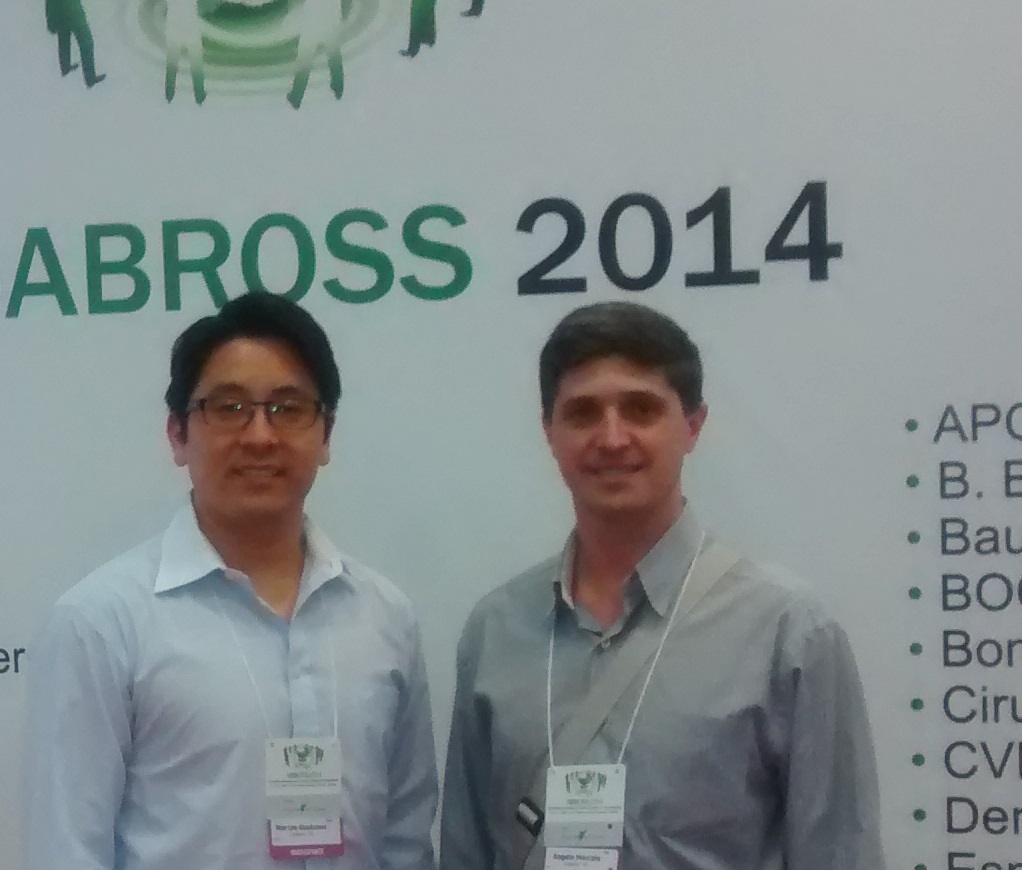 Presença no Congresso da Academia Brasileira de Osseointegração, em São Paulo